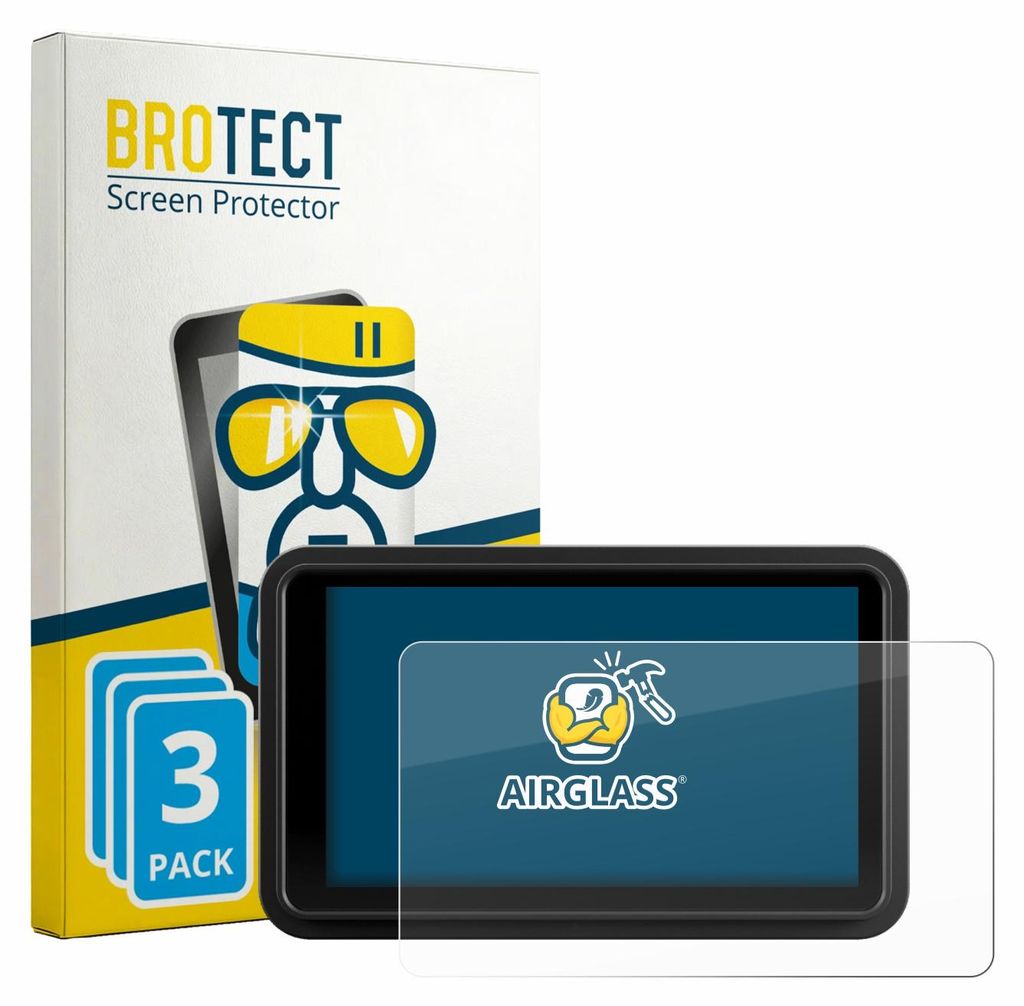 3x BROTECT Schutzglas für Atomos Ninja RAW 5" Schutzfolie Panzer Folie Glas Display Schutz klar
