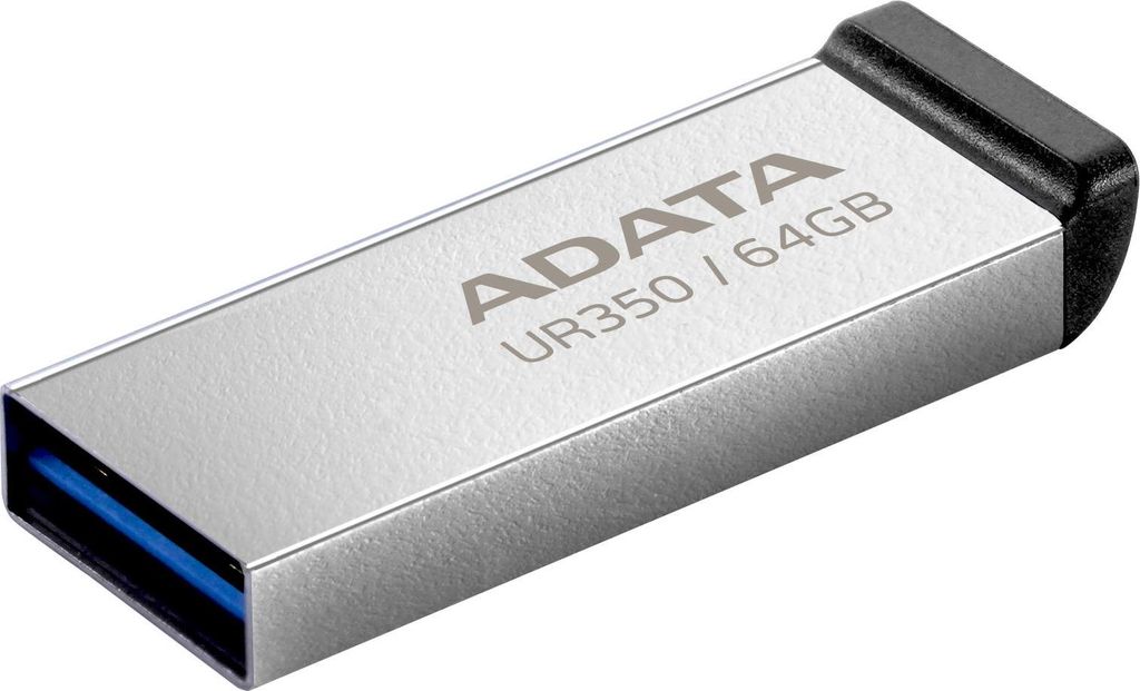 ADATA | USB-Massenspeicher | UR350 | 64 GB | USB 3.2 Gen1 | Schwarz