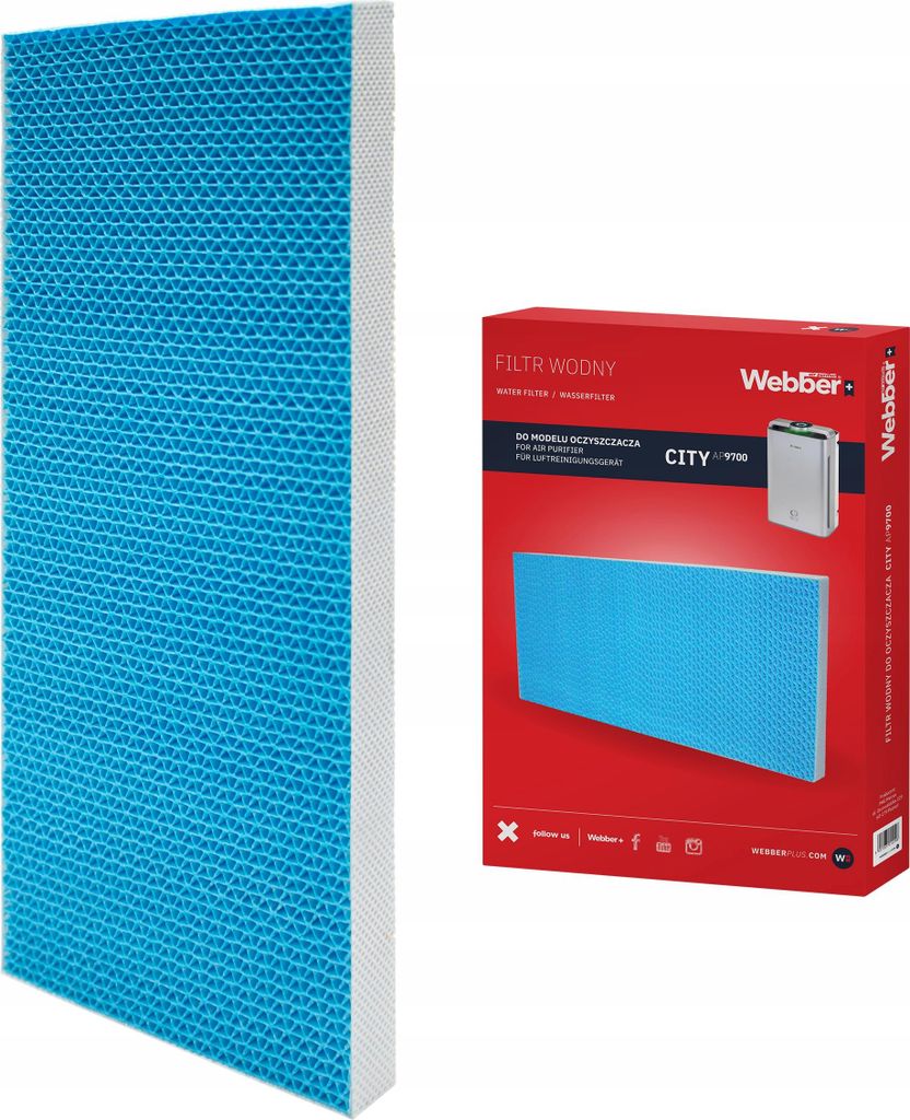 Wasserfilter für den Luftreiniger Webber AP9700 ORIGINAL Produktbild 