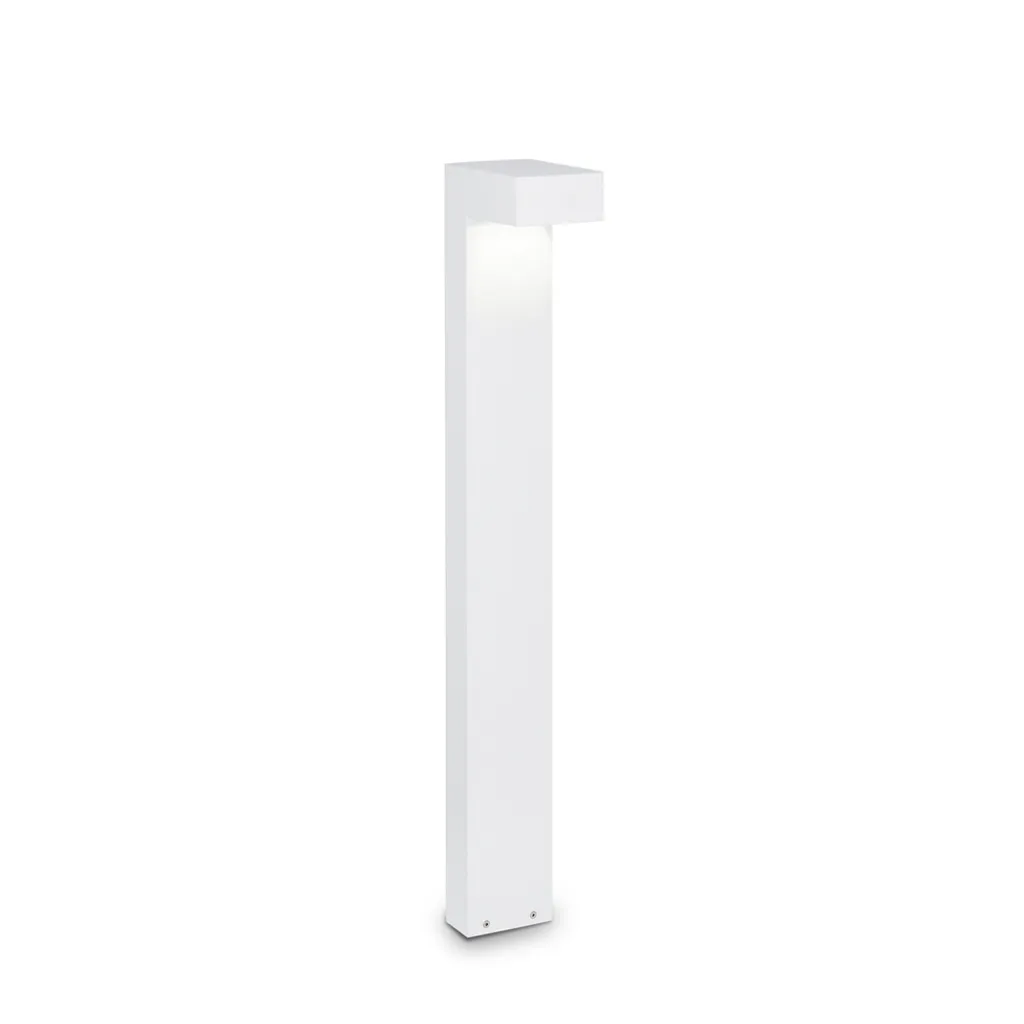 Lampadaire Design Sirio PT2 Blanc avec Diffuseur en Verre Dépoli