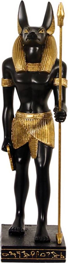 Ägyptischer Anubis stehend