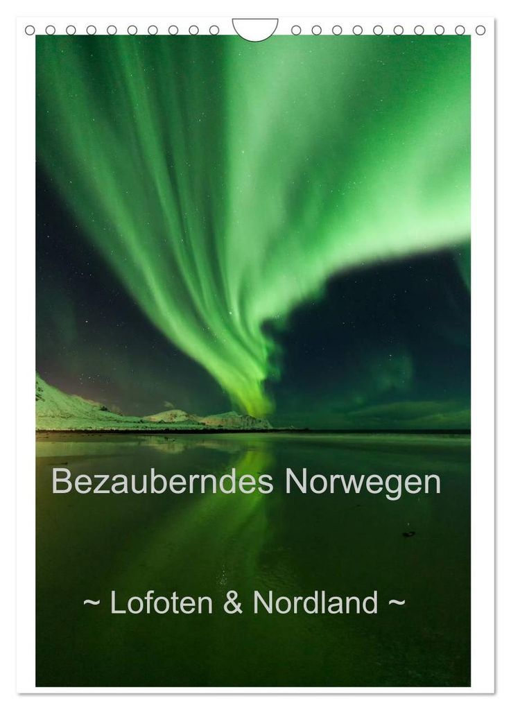 Bezauberndes Norwegen Lofoten & Nordland (Wandkalender 2027 DIN A4 hoch), CALVENDO Monatskalender