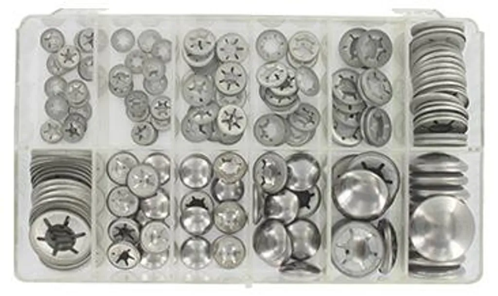 Coffret Clips d'Arrêt en Acier - Diamètres 4mm à 14mm pour Montage Méca