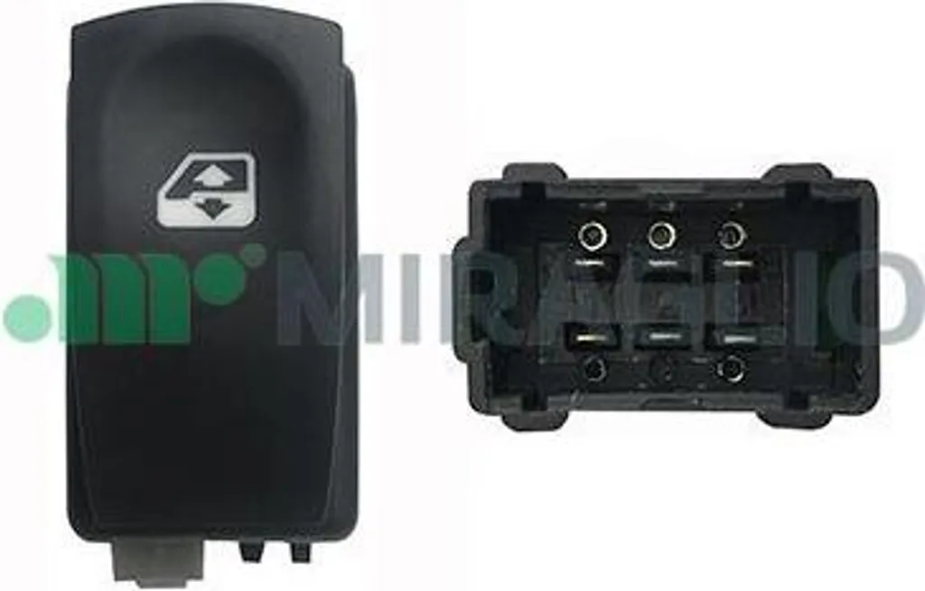 Pulsante Alzacristalli Renault 8200214936 Miraglio 121/RNI76006 Nuovo