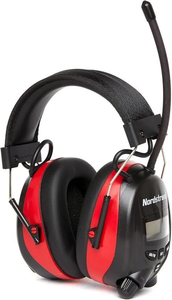 Casques antibruit radio confortables avec bandeau réglable universel