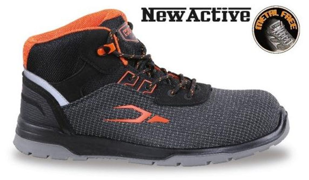 S3 Beta 7323SA - 42 ultra-resistente Schnellverschluss-Gewebe Sicherheit hohe Schuhe