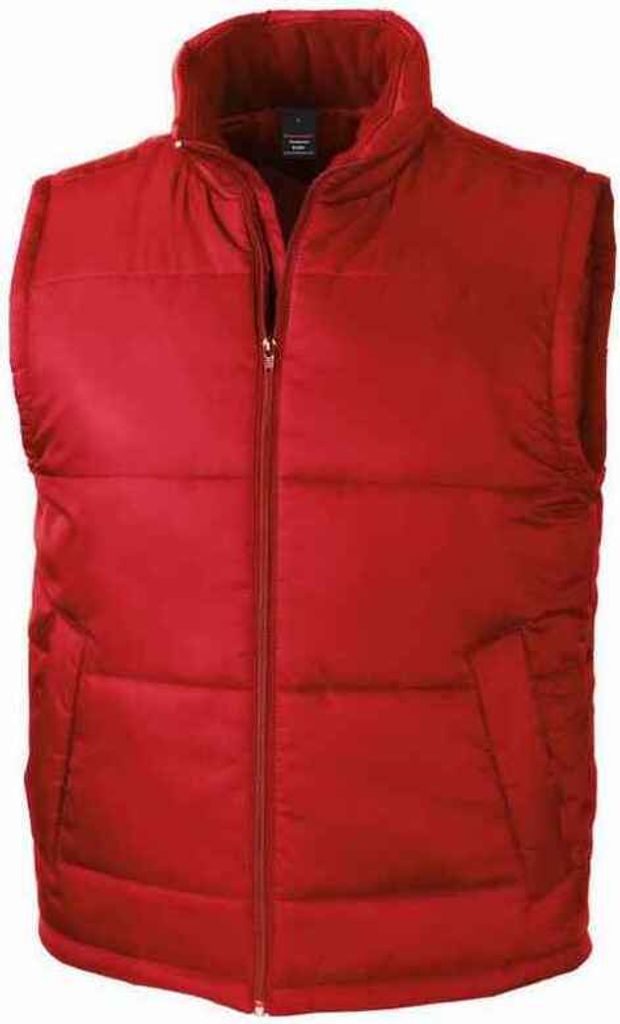 Result Core - Weste Wattiert für Herren/Damen Uni RW9418 (3XL) (Rot)