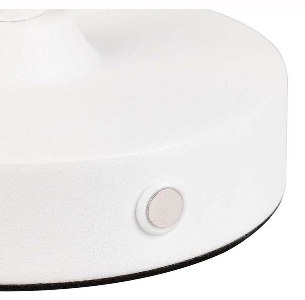 Reality R53621101 Kenny LED Tischleuchte 1,5W ⌀13cm Weiß Produktbild 