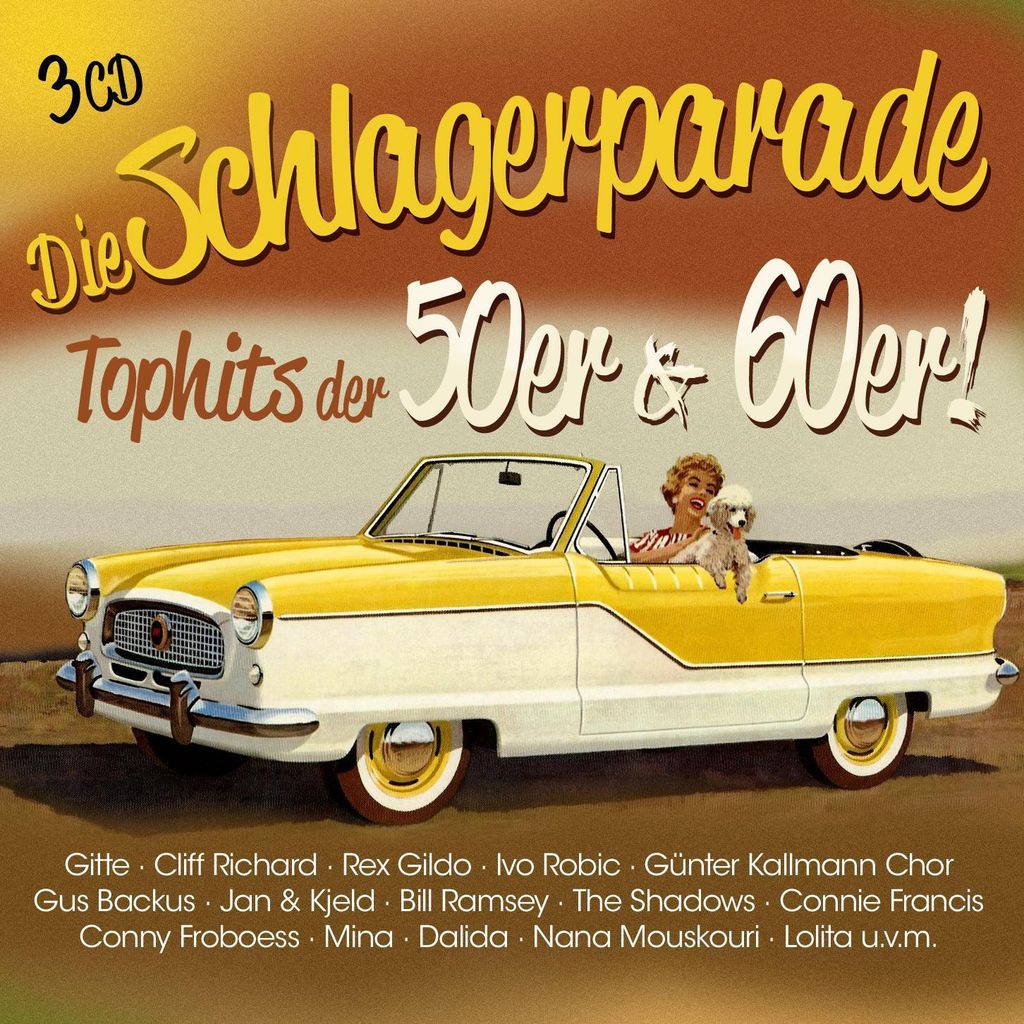 Die Schlagerparade-Top Hits Der 50er & 60er Produktbild 