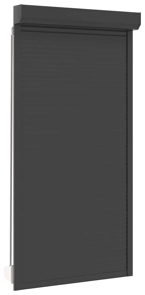 vidaXL Rollladen Anthrazit 110 x 220 cm Aluminium und Polyurethan