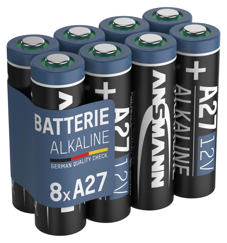 ANSMANN  1520-0016  ANSMANN Alkaline Batterie A27/LR27, 12 Image du produit 