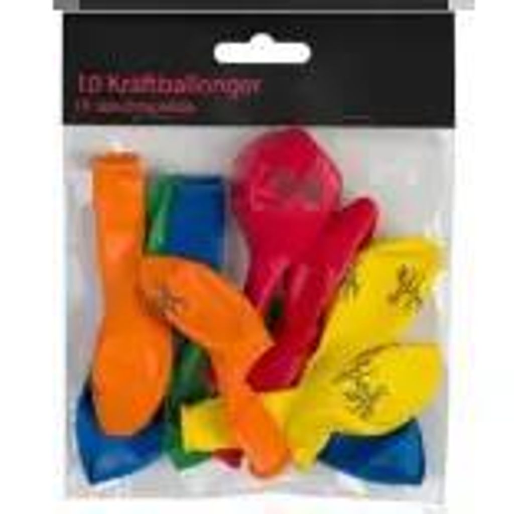 Hedlundgruppen Kräftballonger 10p