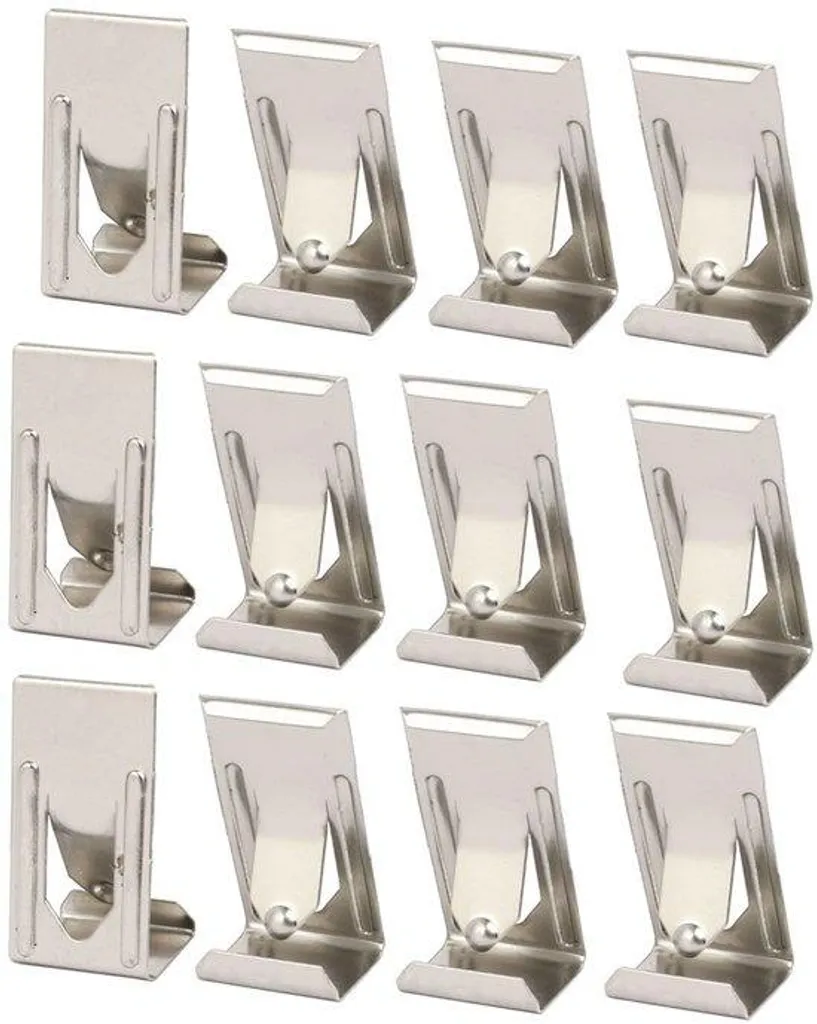 Attaches ressort pour cadre photo et tableaux, clips métalliques 26mm x12