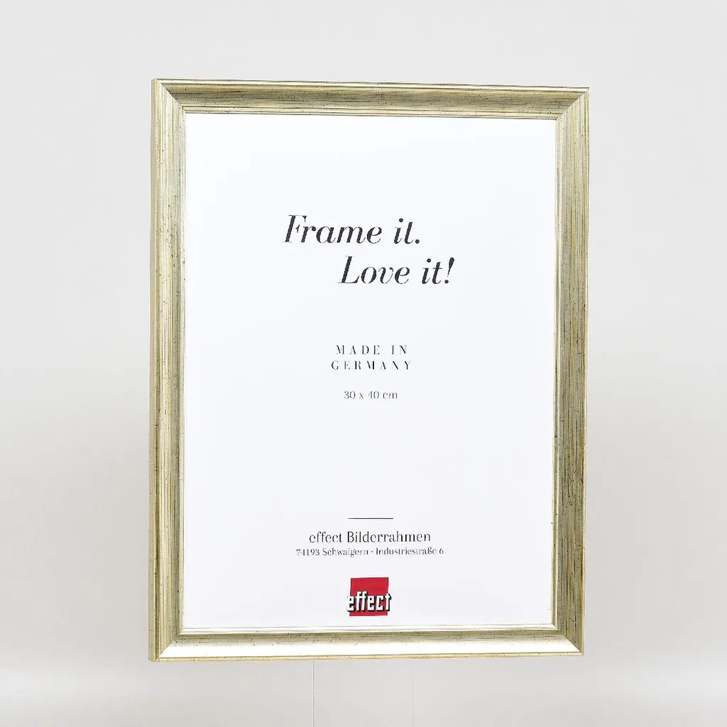 Cornice Diploma A4 Legno Argento | Effect Profilo 41 per Ufficio - 4
