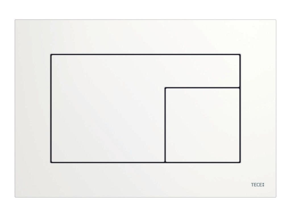 TECE WC-Betätigungsplatte TECEvelvet, für Zweimengentechnik, 220x150x5mm, 9240735