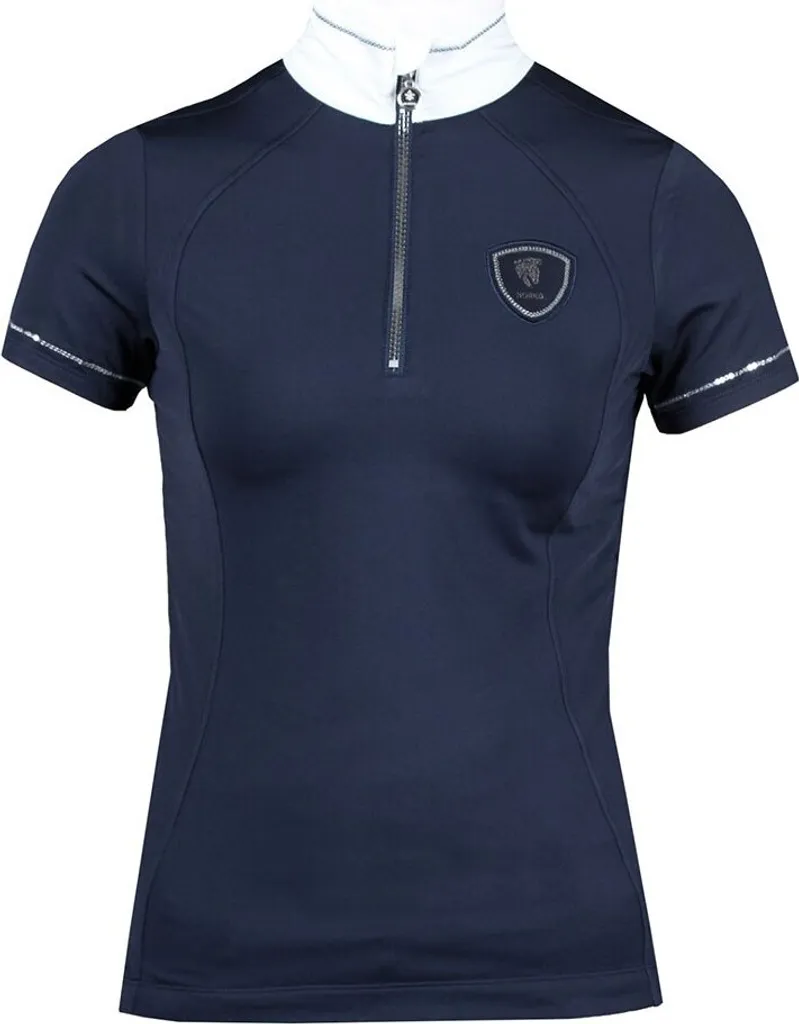 Maillot de compétition équestre bleu Horka Starlight 176 cm
