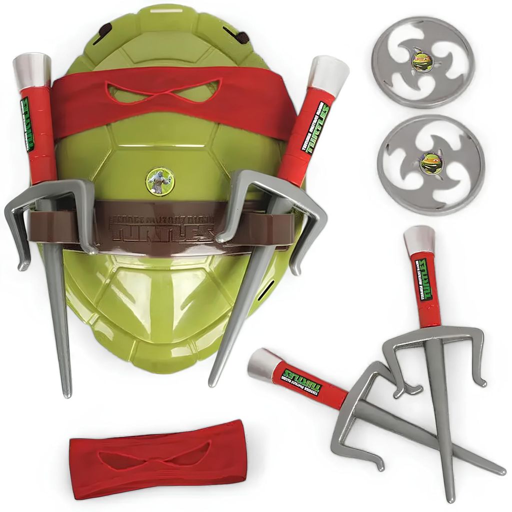 Ninja Turtles Raphael interaktives Set Dreizack, Bandage, Produktbild 