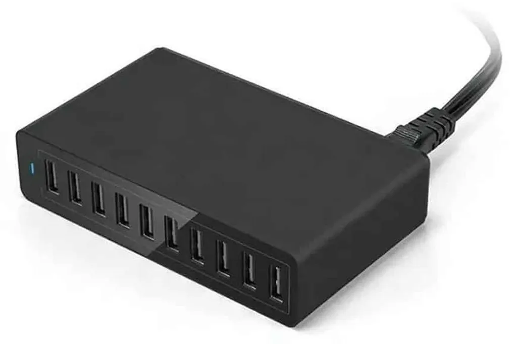 Chargeur USB 10 ports silencieux sans ventilateur Station AIR2GO QC