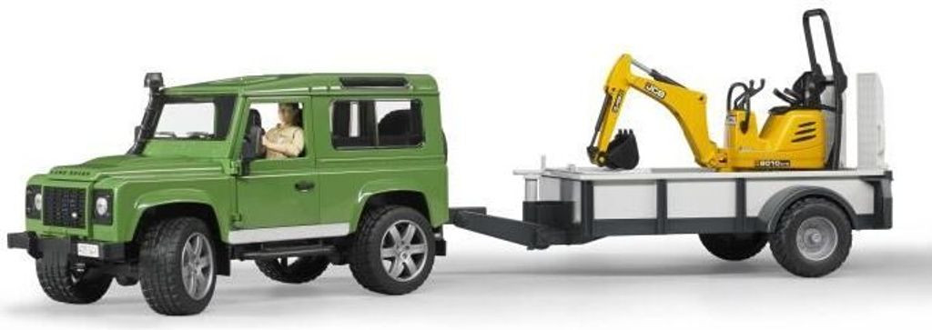 Veicoli da costruzione - Land Rover con pala cingolata JCB Immagine del prodotto 