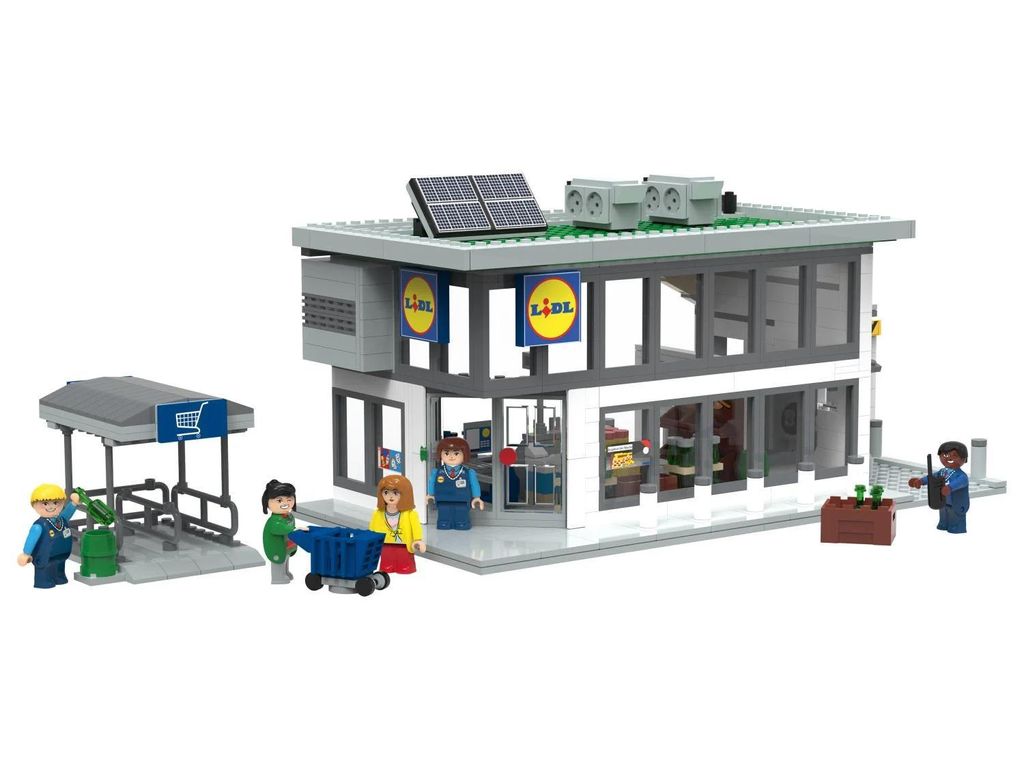 lupilu® Playtive Clippys Set LIDL Filiale Klemmbausteine Produktbild 