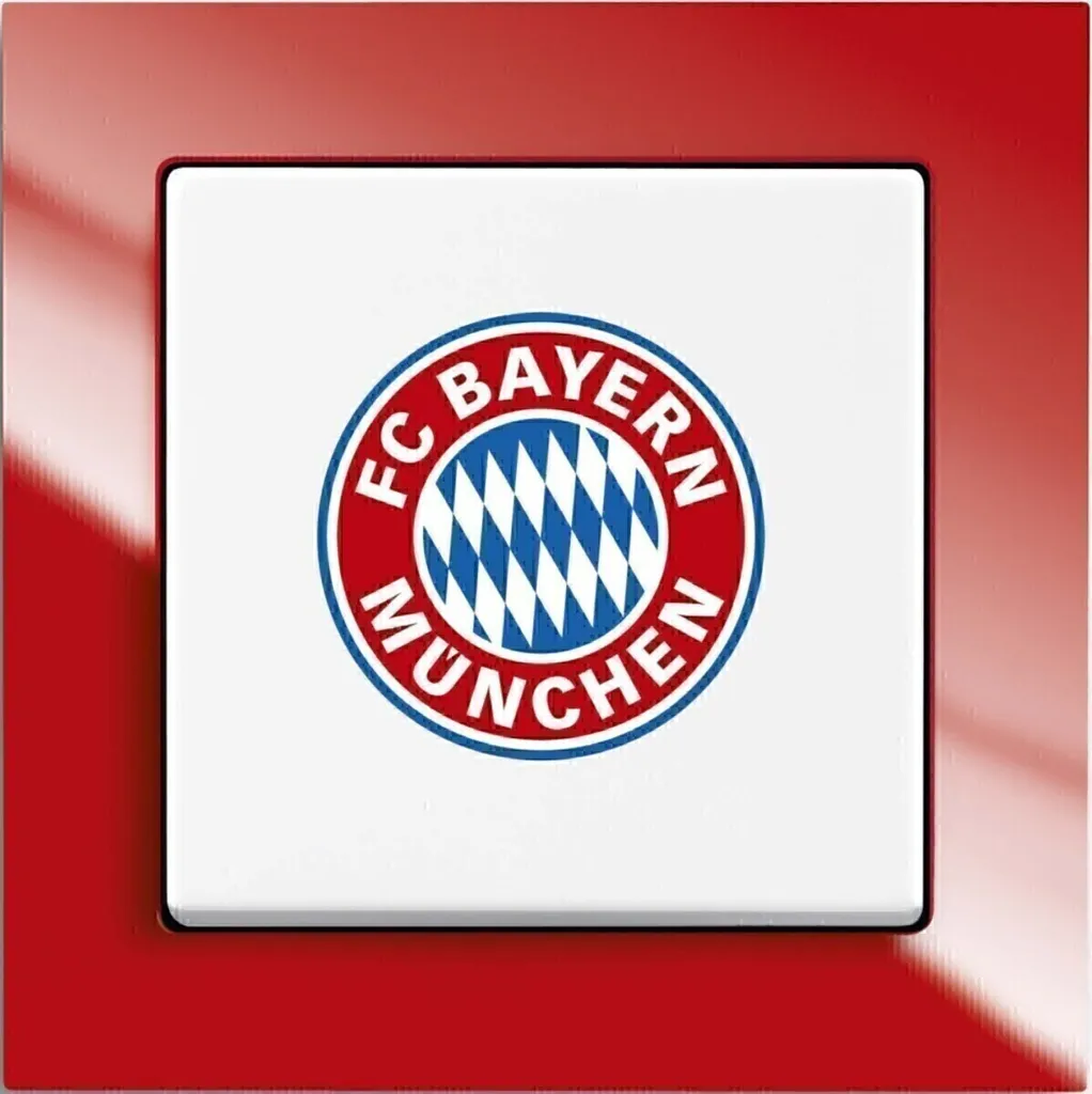 Interrupteur Busch-Jaeger FC Bayern : Personnalisez votre domotique fan