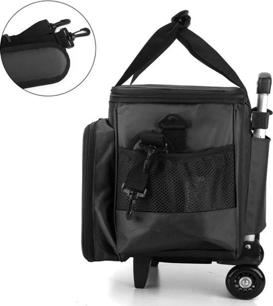 Sac machine à coudre avec roulettes et coussin de protection amovible - 6