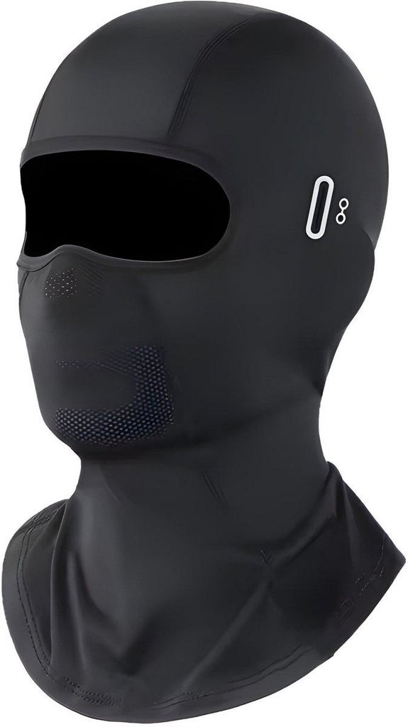 Helmmütze für Fahrrad, Roller & Motorrad – Balaclava – Winter-Fahrradbekleidung – Schwarz
