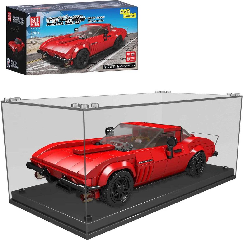 Mould King® 27034 Corvette avec présentoir Image du produit 