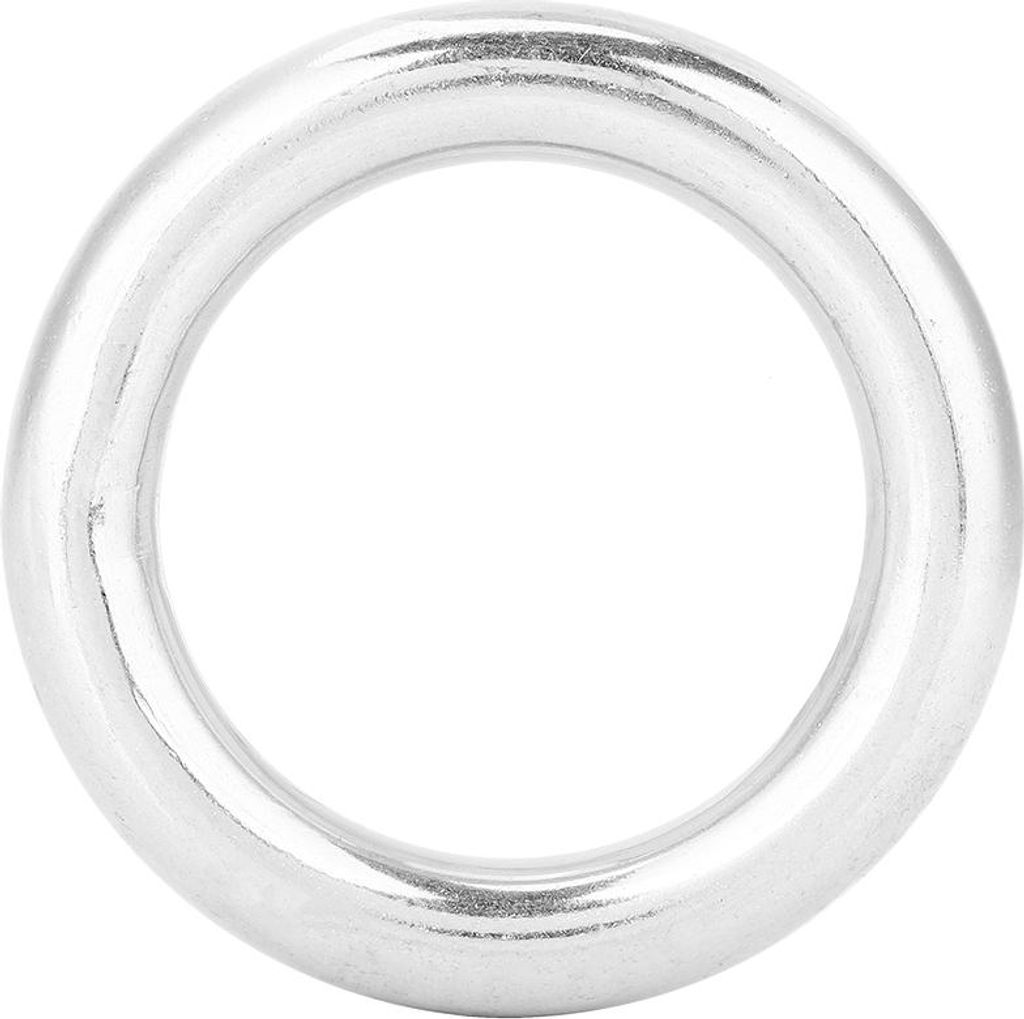 Schweißring, 304 Edelstahlboot O Ring Silber Haustiere für Yoga -Ringe