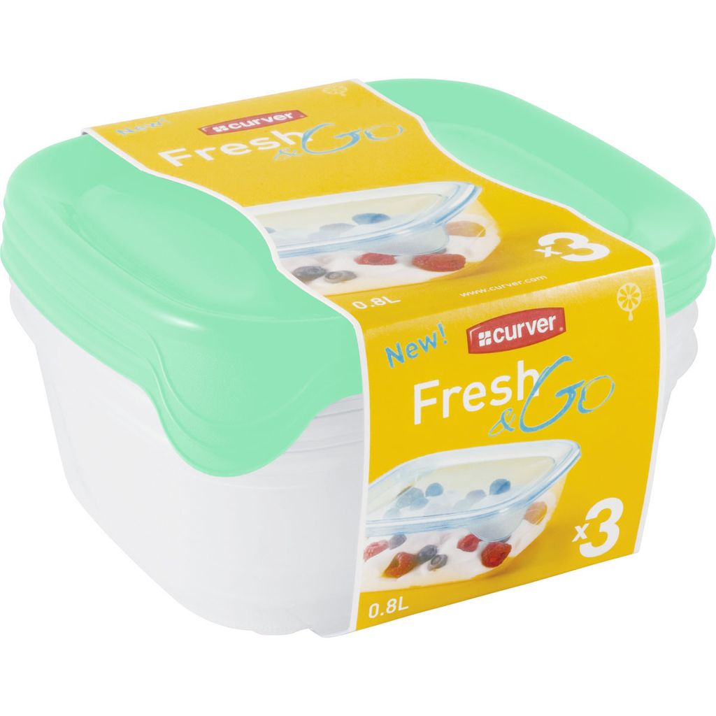 Set FRESHandGO 3x0,8l dózy mint Obrázek produktu 