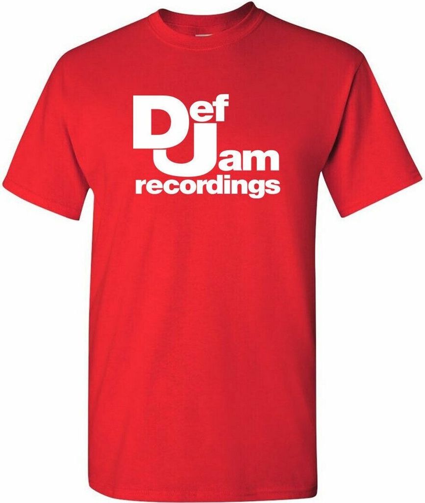 Def Jam Recording - "Classic" T-Shirt für Herren/Damen Uni RO7638 (XXL) (Rot)