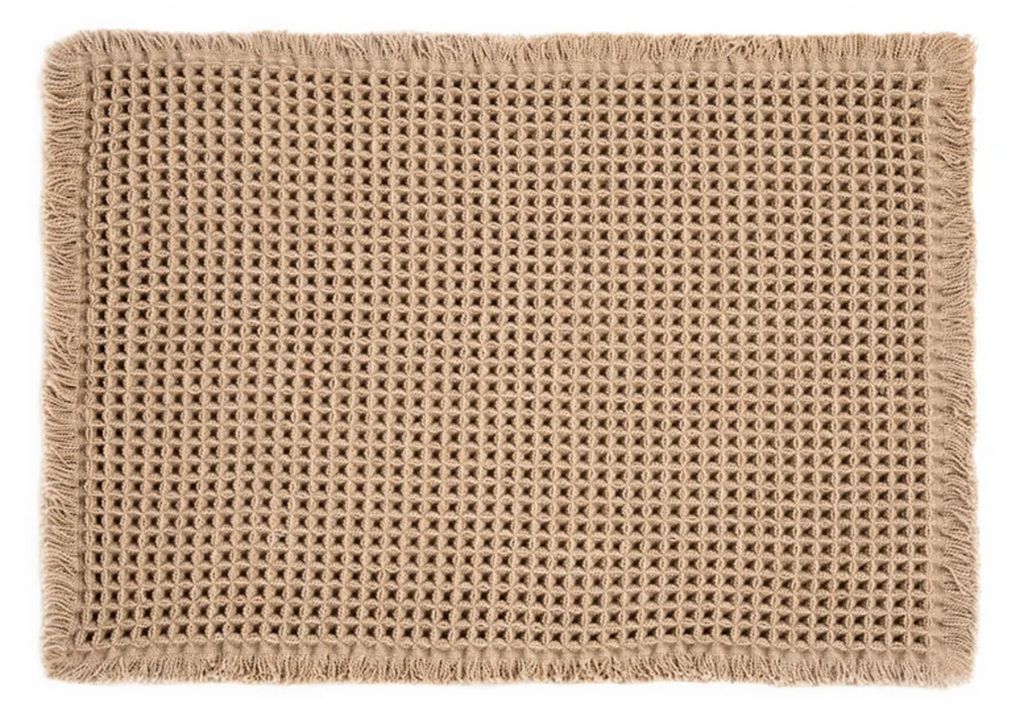 HOMLA VAFFEL Dywanik kąpielowy z gofrowaną strukturą 40x60 Zdjęcie produktu 