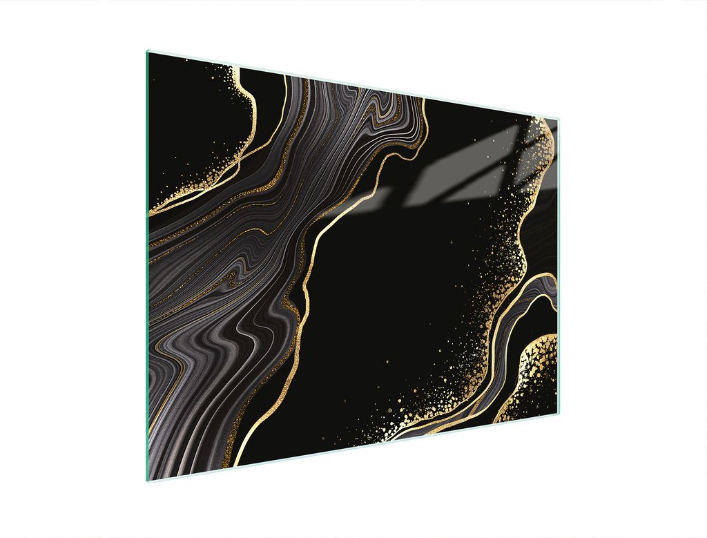 Glasschneidebrett 30x22 Marmor