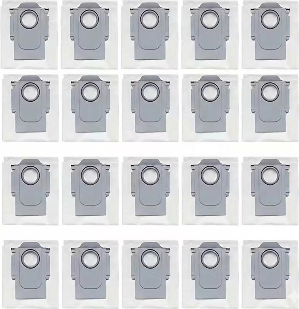 20x Staubbeutel kompatibel mit Roborock S8 MaxV Ultra & Pro Ultra, Qrevo
