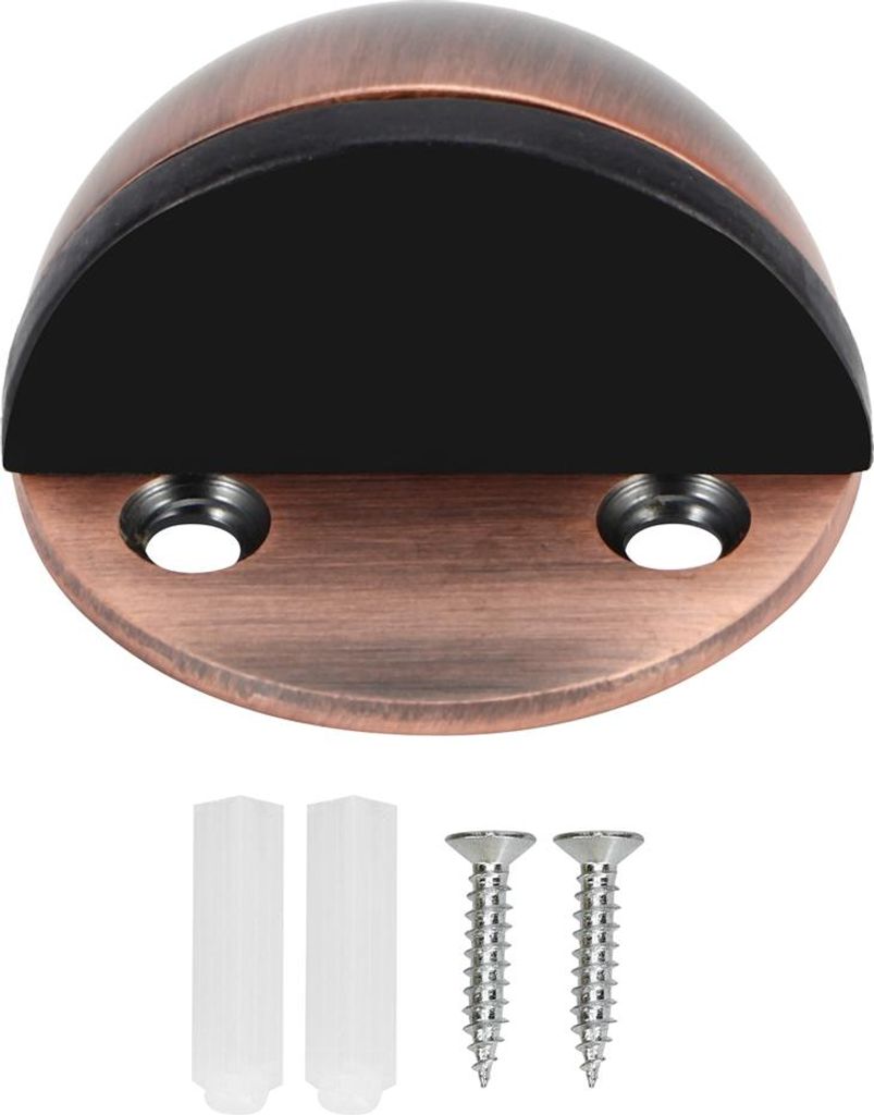 2 Stück Türstopper aus Edelstahl 304 für den Haushalt, Türhalter, Schlafzimmeraccessoires, Antik-Kupfer