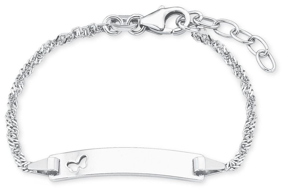 Lillifee Ident Armband 2034220 Schmetterling Silber 925/-