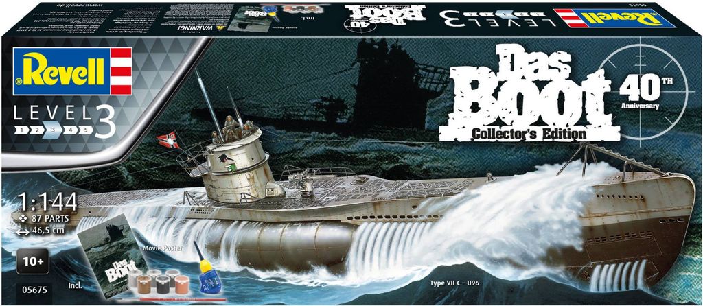 Revell Das Boot Collector's Edition - 40th Anniversary Image du produit 