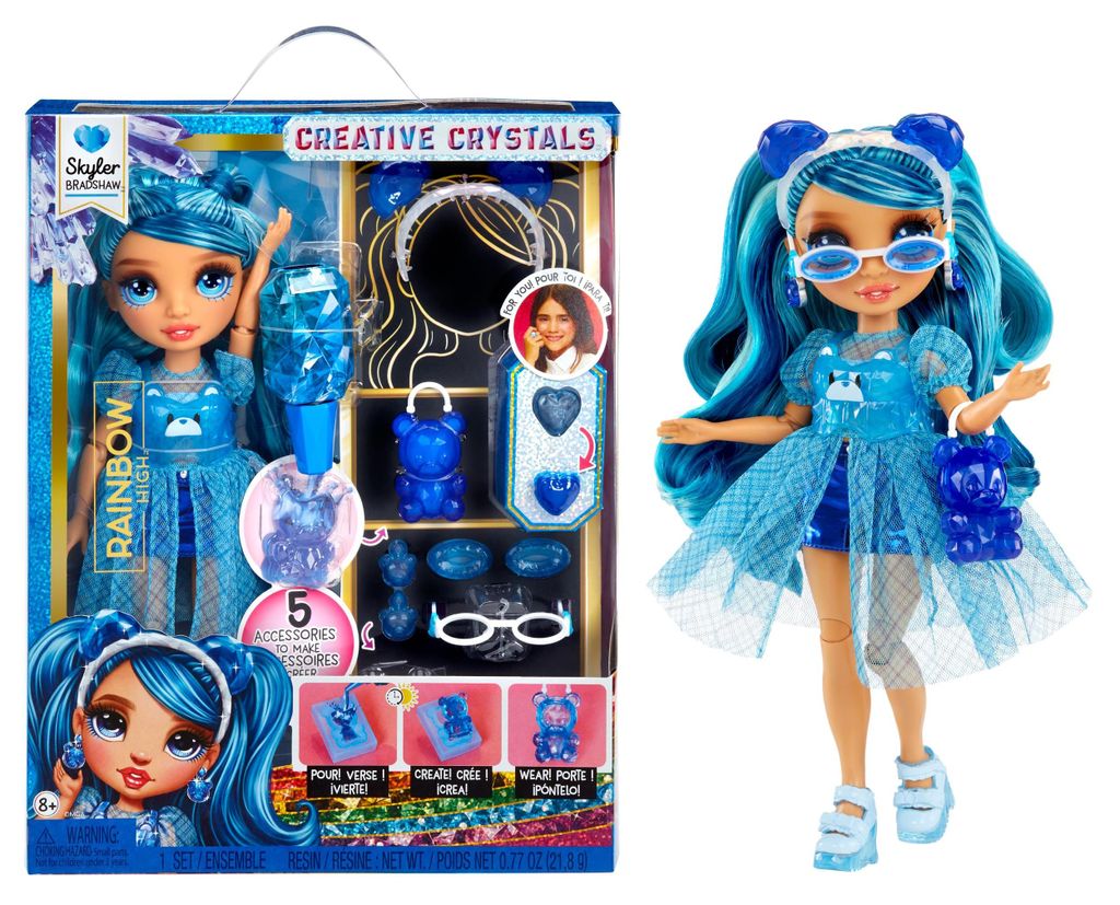 Rainbow High Creative Crystals Fashion Doll- Skyler, Produktbild 