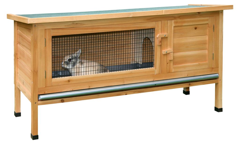 Kerbl Pet Nagerhaus Alfred, Kleintierstall, Holz, 116x45x62 Produktbild 