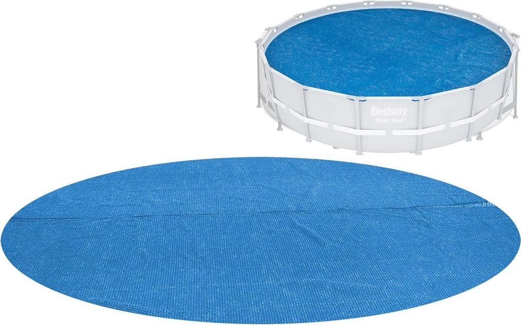 Bestway® Flowclear™ PE-Solarabdeckplane Ø 462 cm, blau, Produktbild 