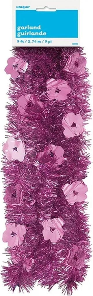 Unique Party - Girlande, Lametta, Strandfete SG29734 (Einheitsgröße) (Pink)