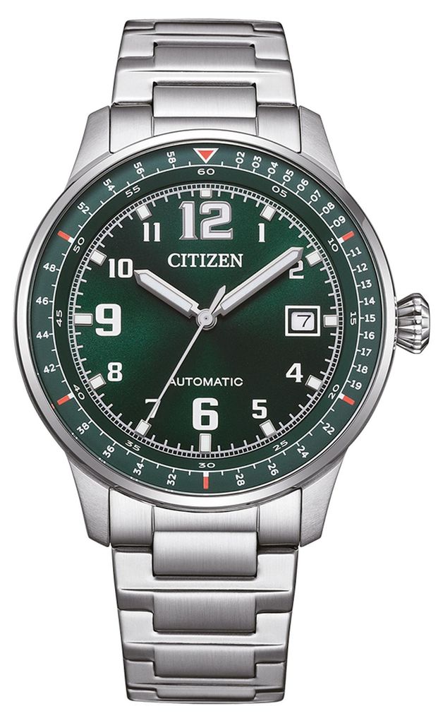 Citizen NJ0190-51X Herrenuhr Automatik Stahl/Dunkelgrün Produktbild 