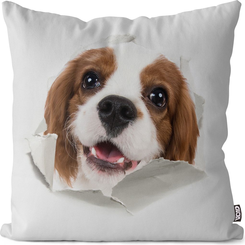 VOID Hund Haustier Dog Hunderasse Kissenbezug Kissenhülle Polyester wasserfest Outdoor Indoor