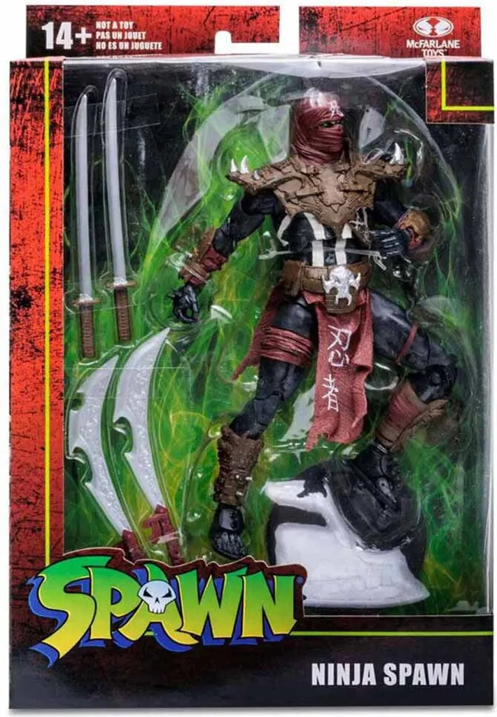 Ninja Spawn Figurine de 18 cm : Articulations Robustes Modèle MCF90152 - 8