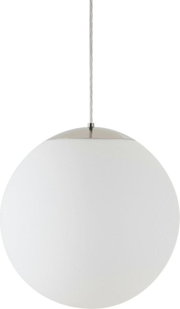 OSMONT ADR62217 ADRIA S3 HP Hängeleuchte aus Edelstahl, poliert / weiß, Schutzart IP40, 3000 K, 52 W LED, DALI