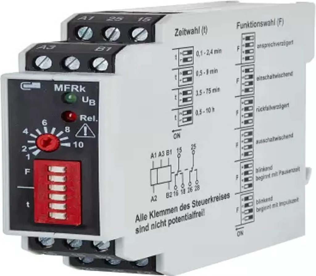 Interface de commande METZ CONNECT 230V 400V pour armoire électrique