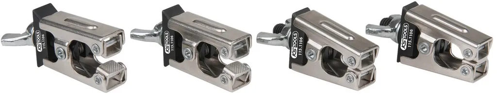 Jeu de 4 mini-pinces de carrossier professionnelles KS TOOLS 115.1105