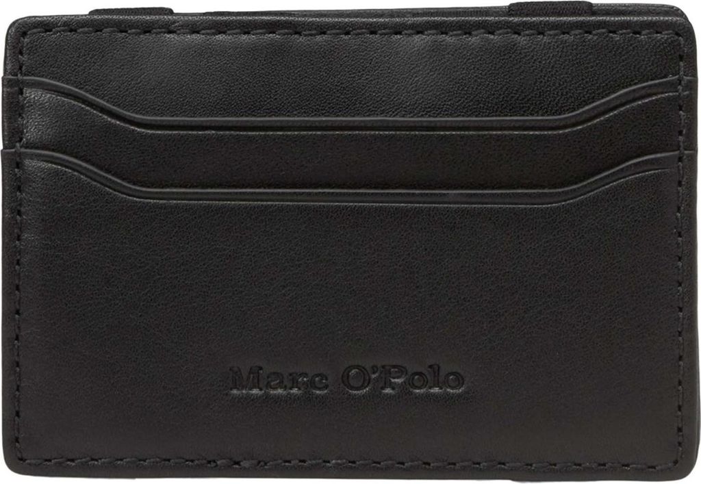 Marc O'Polo Kartenetui Malte Card Holder Black schwarz