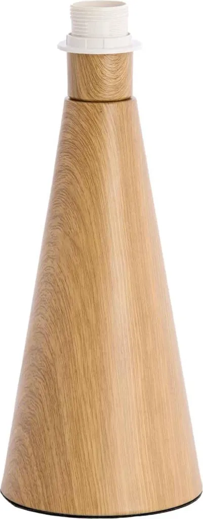 Lampe à poser E27 Dinan métal naturel - Éclairage tamisé pour chambre