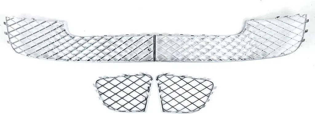 Grille de Calandre Chrome Bentley Continental GT 2012-2016 Finition Miroir